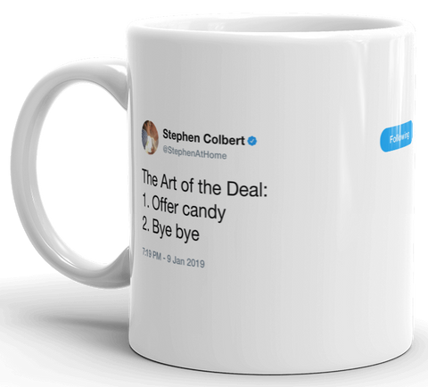 Stephen Colbert - art of the deal